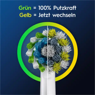 Set 4 đầu bàn chải thay thế ORAL-B Pro CrossAction làm trắng răng màu trắng thumb