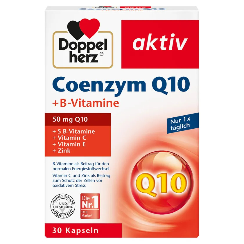 Bổ Tim Doppelherz Coenzym Q10 + B-vitamine 30v