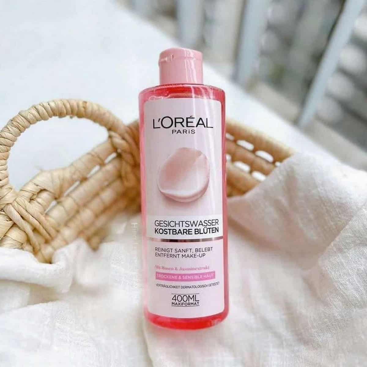 Nước Hoa Hồng Tẩy Trang Loreal Gesichtswasser