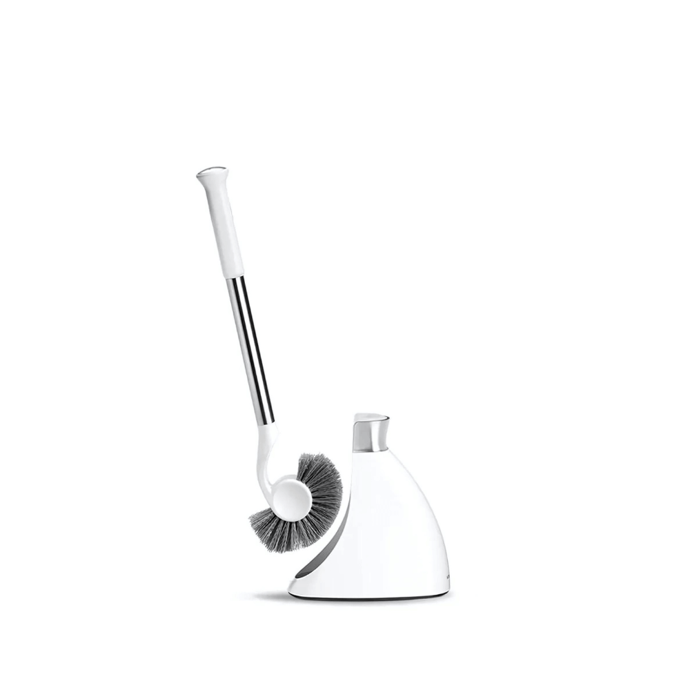 Cọ toilet Simplehuman màu trắng