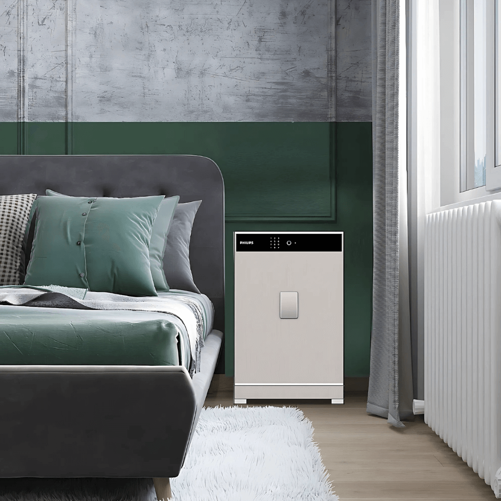 Két sắt Philips SBX701-6B0 105 Kg màu bạc