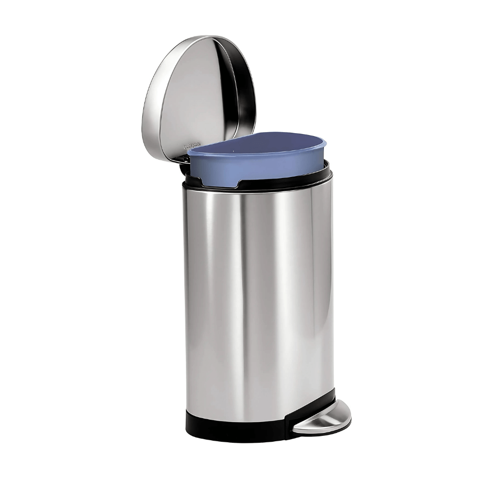 Thùng rác bán nguyệt Simplehuman 10L