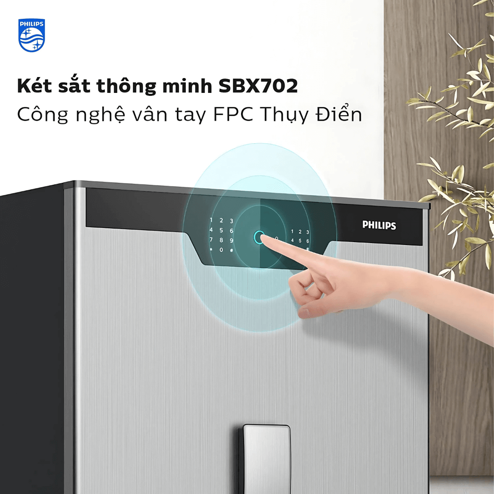 Két sắt Philips SBX702-ABX 196 Kg màu xám