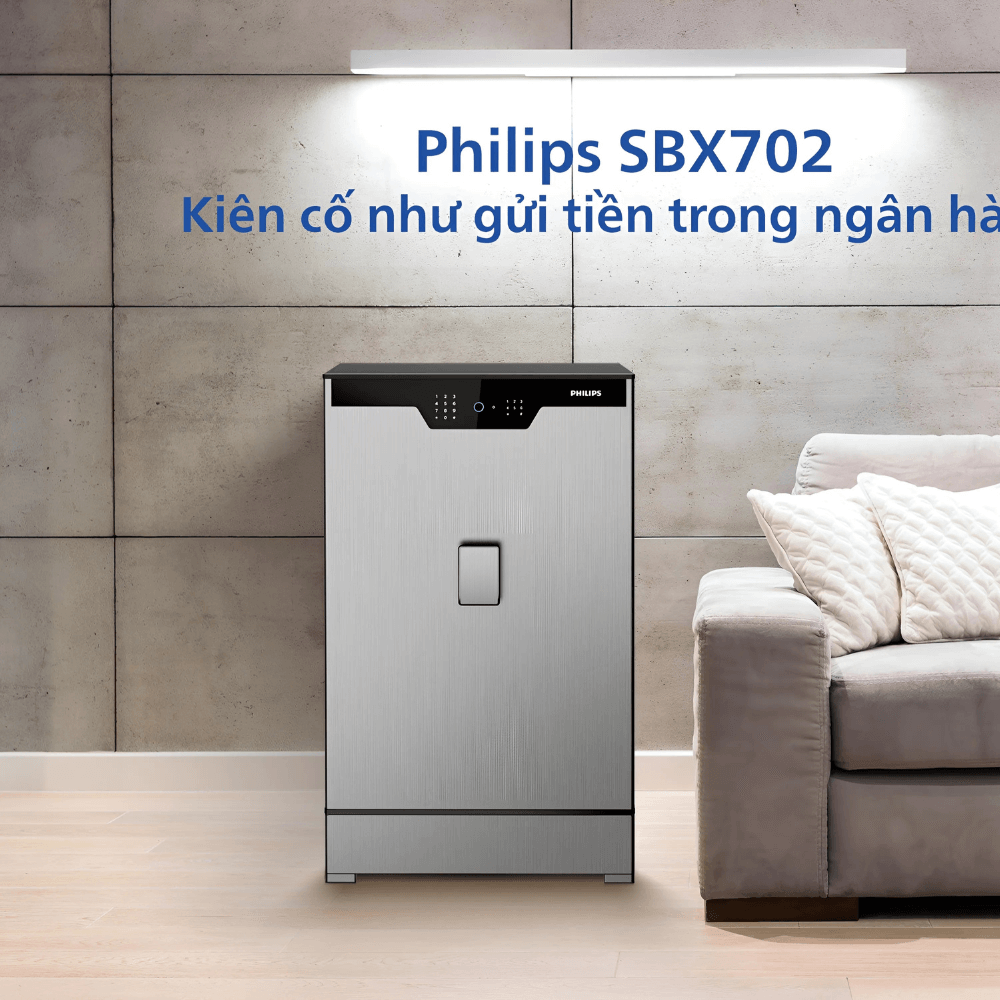 Két sắt Philips SBX702-ABX 196 Kg màu xám