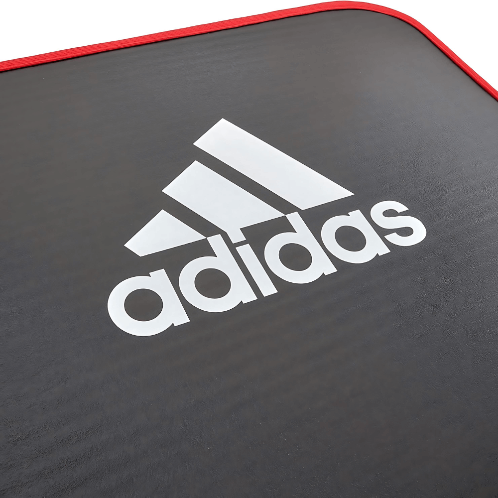 Thảm tập Yoga Adidas màu đen viền đỏ