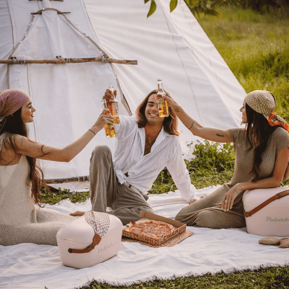 Hộp Picnic 20L Classic Nude Olive Green Polarbox 992150 màu nâu