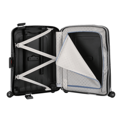 Vali Samsonite S cure size cabin màu đen made in EU