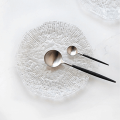 Đĩa Diamante Clear 15cm IVV