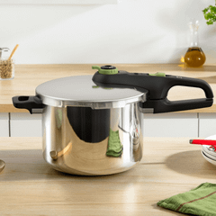 Nồi áp suất TEFAL Secure Trendy có khay hấp 6L