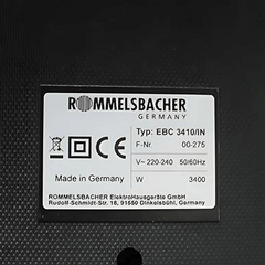 Bếp từ đôi âm Rommelsbacher EBC3410/IN