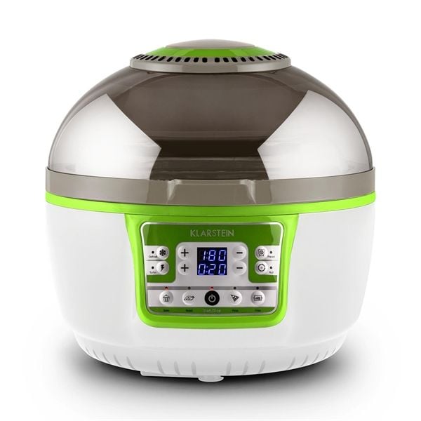 Nồi chiên không dầu Klarstein turbo xanh 9L tặng tặng bộ que xiên