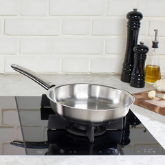 Chảo thép Fissler Pure made in Germany size 20, 24, 28 cm