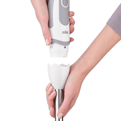 Bộ máy xay cầm tay BRAUN MQ 5200 1000W màu trắng