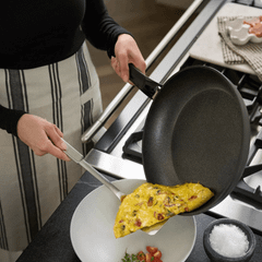 Chảo chống dính Fissler Adamant Classic 24cm kèm vung kính made in Germany