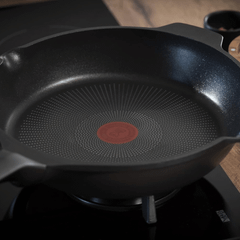 Chảo đúc cao cấp Tefal Robusto có miệng rót 22cm E2490344