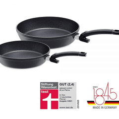 Set chảo chống dính Fissler Adamant Comfort 24 + 28cm made in Germany