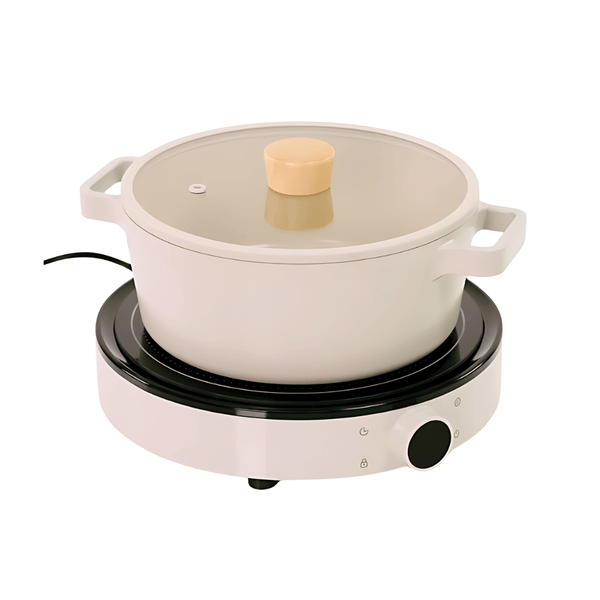 Bếp từ kèm nồi lẩu Fika Neoflam 5,4L