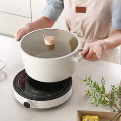Bếp từ kèm nồi lẩu Fika Neoflam 5,4L