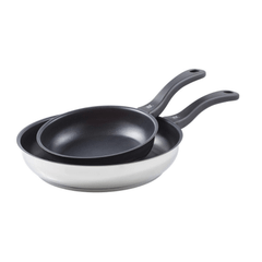 Set 2 chảo chống dính WMF Devil 20 + 28cm cán nhựa