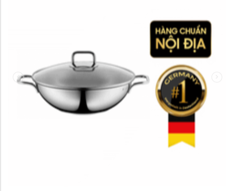 Chảo sâu lòng WMF Party 28cm kèm vung kính nội địa Đức