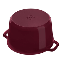 Nồi tròn STAUB Cocotte G-GY 24cm màu đỏ mận