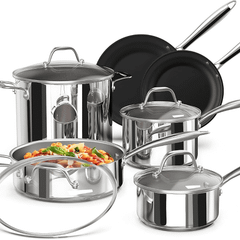 Bộ nồi inox cao cấp Ciwete 6 món