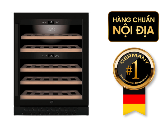 Tủ rượu vang CASO WineChef Pro 40 black 773 40 chai