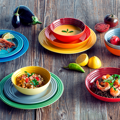 Set 6 bát Le Creuset cầu vồng 16 cm