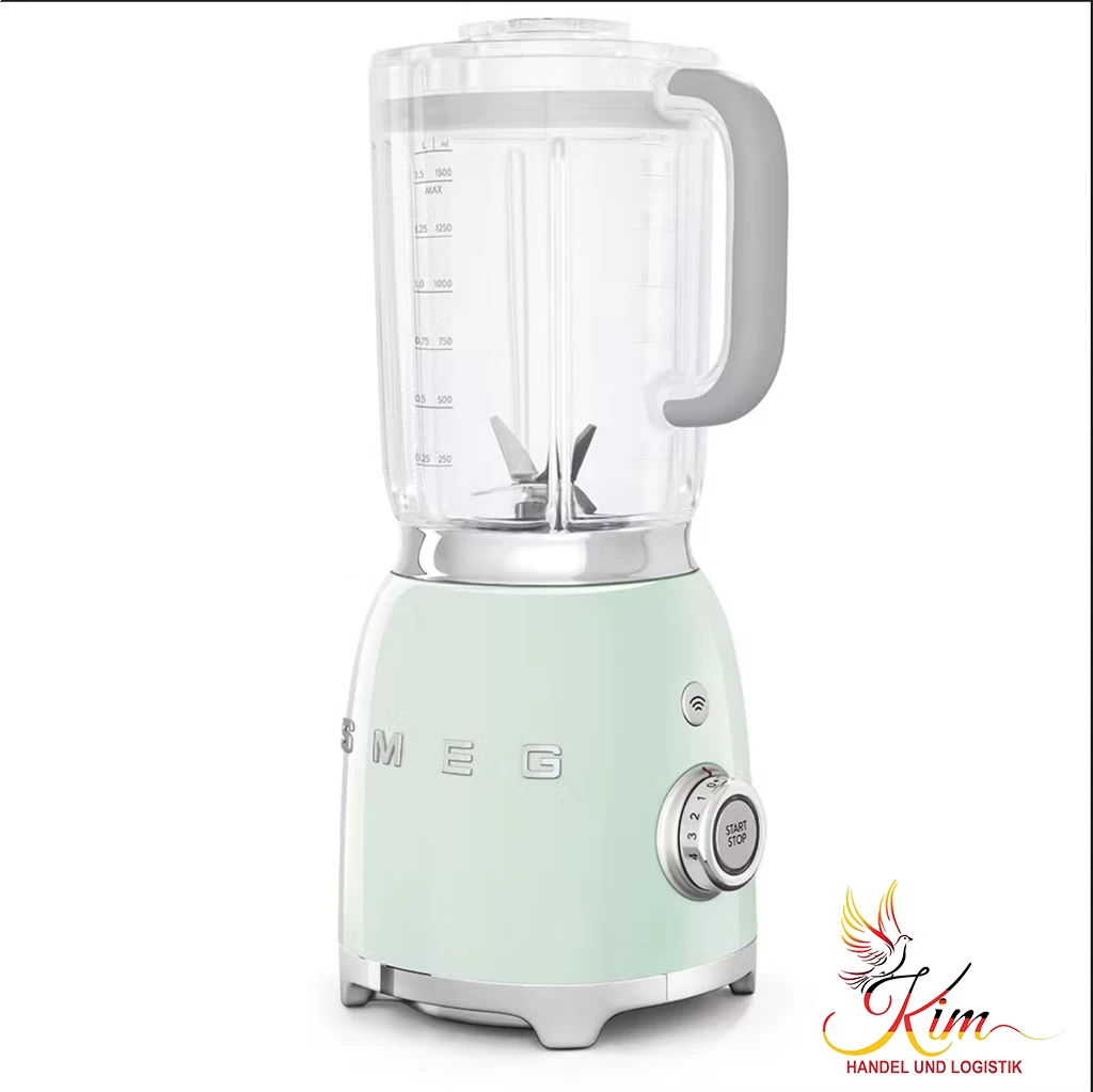 Máy xay sinh tố SMEG BLF01PGEU màu xanh bạc hà nội địa Đức