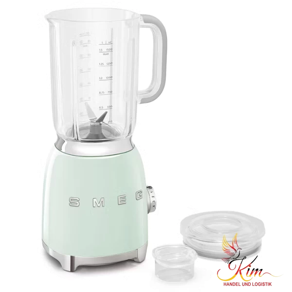 Máy xay sinh tố SMEG BLF01PGEU màu xanh bạc hà nội địa Đức