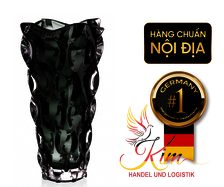 Chia sẻ    Bình hoa pha lê Bohemia Samba 30.5cm màu xanh rêu