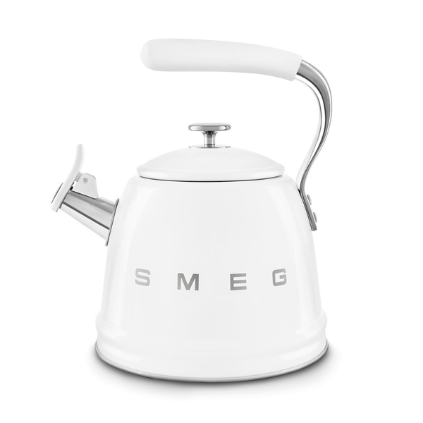 Ấm đun từ thổi sáo SMEG CKLW2001WH màu trắng