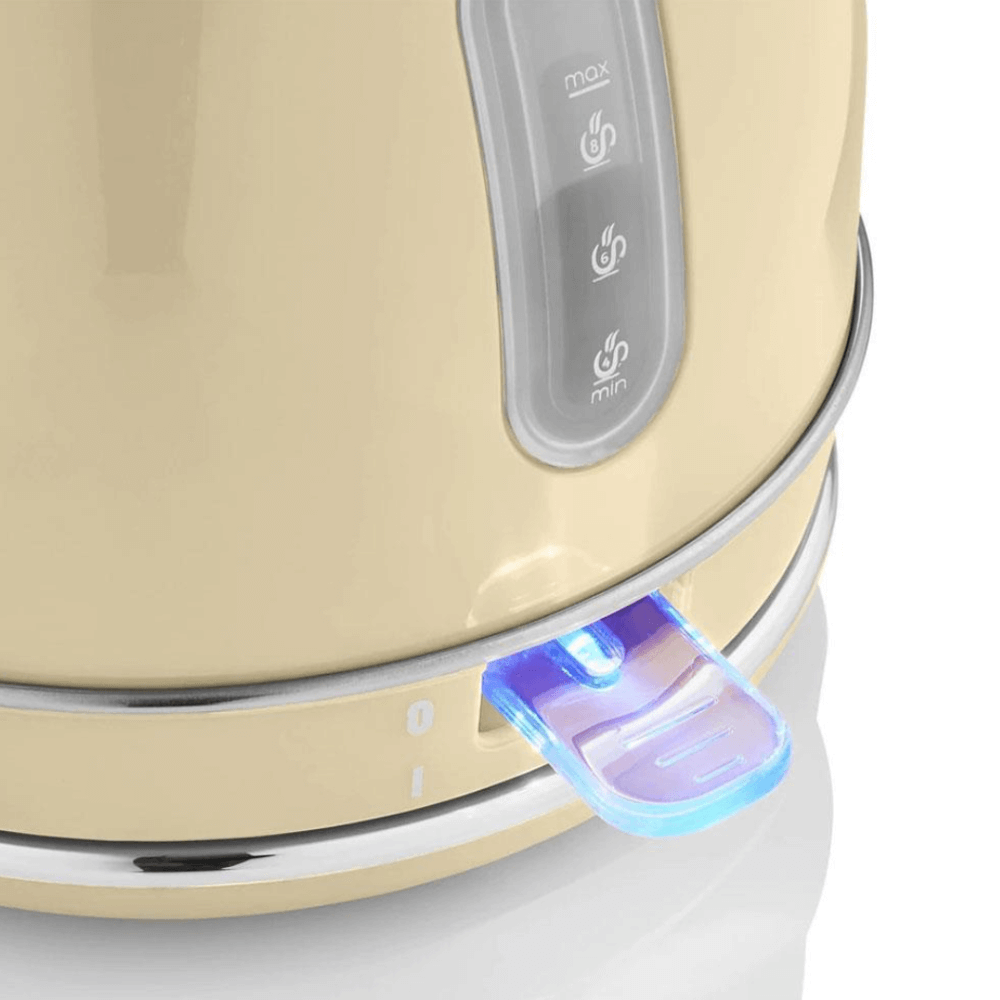 Ấm siêu tốc SWAN Retro 3000W 1,8L màu kem