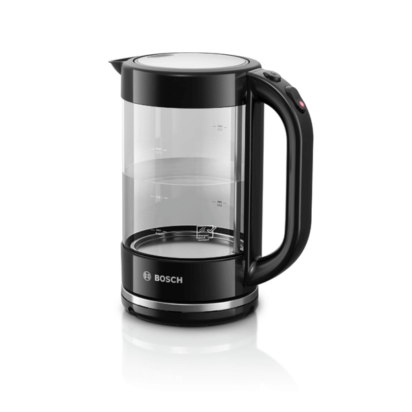 Ấm siêu tốc thủy tinh BOSCH TWK70B03 1,7L màu đen
