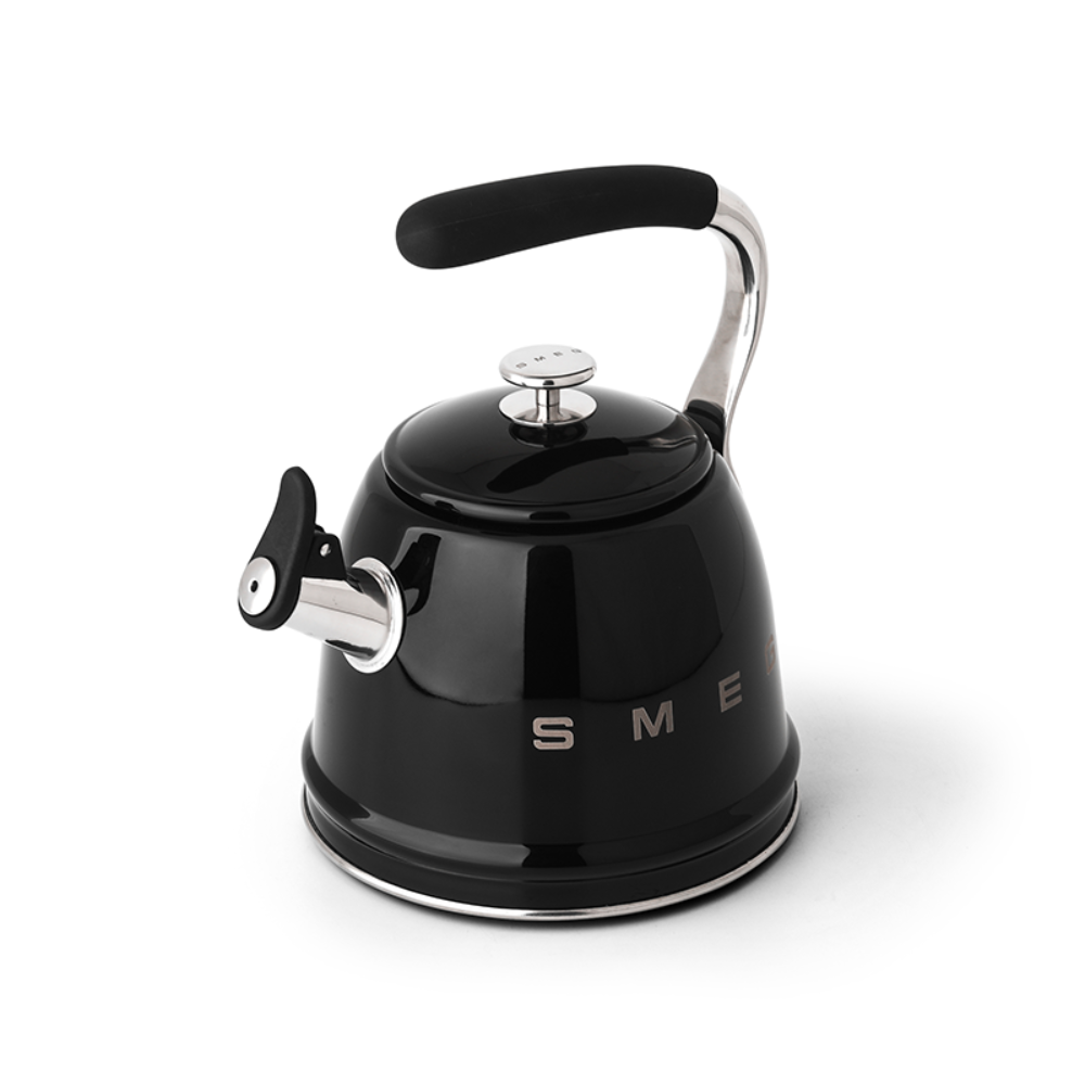 Ấm đun từ thổi sáo SMEG CKLW2001BL màu đen Thương hiệu