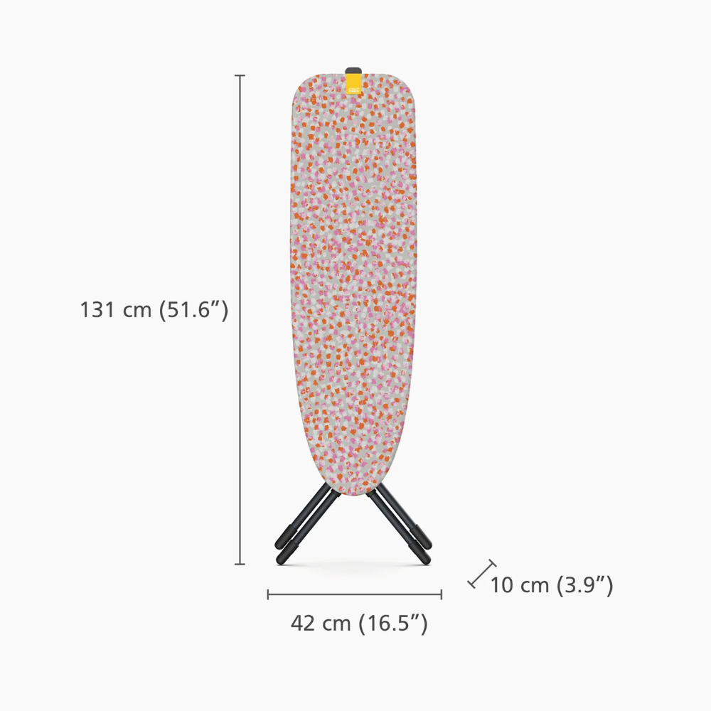 Bàn để ủi đồ chân cao có móc treo cửa Joseph Joseph Glide Compact (Peach Blossom) 50027