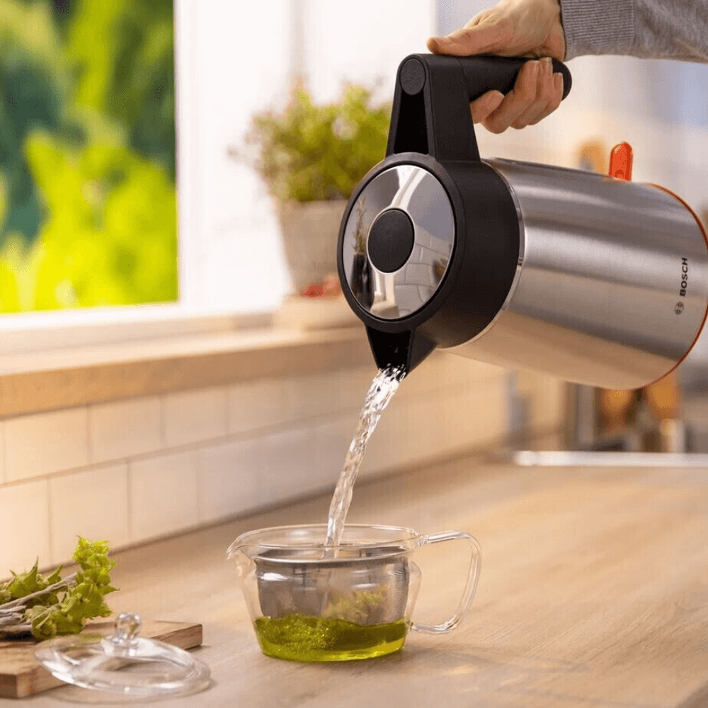 Ấm siêu tốc Bosch TWK6M480 màu inox