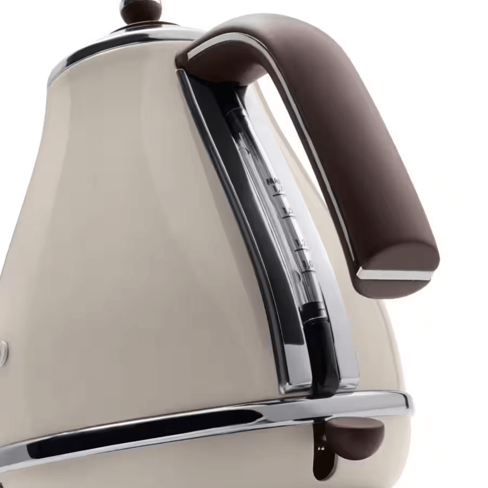 Ấm siêu tốc De'Longhi Icona Vintage 1,7L màu be