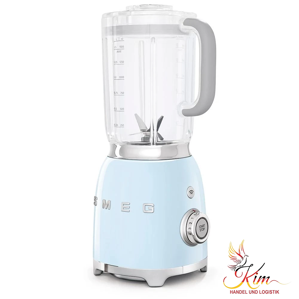 Máy xay sinh tố SMEG BLF01PBEU màu xanh da trời pastel nội địa Đức