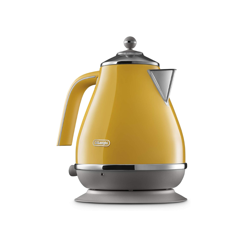 Ấm siêu tốc De'Longhi Icona Capitals 1,7L màu vàng
