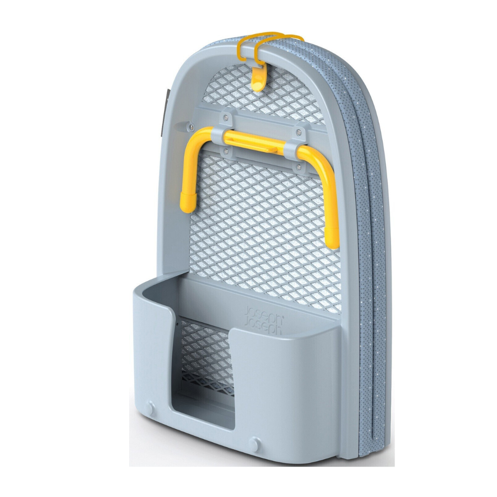 Bàn để ủi đồ gấp gọn có móc treo cửa Joseph Joseph Pocket Folding (Grey) 50009