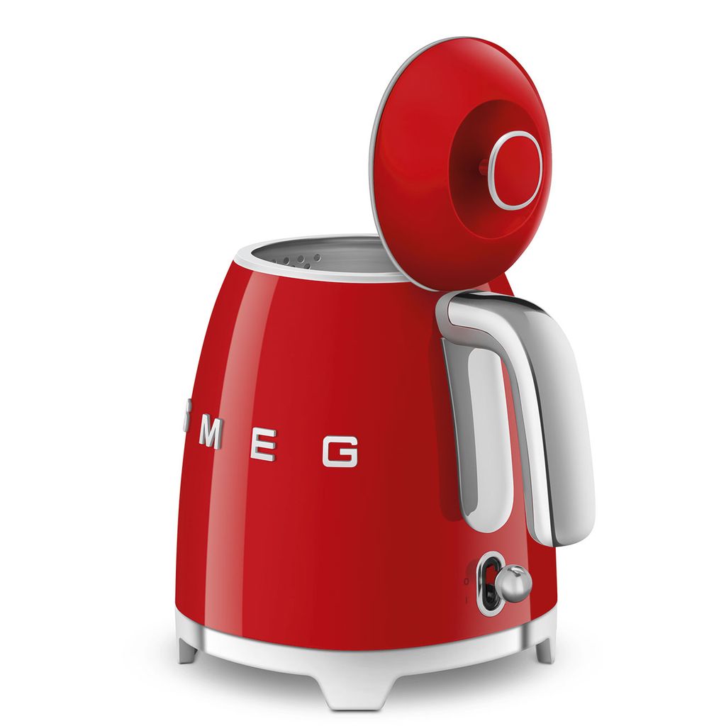 Ấm siêu tốc mini SMEG KLF05RDEU 0,8L màu đỏ