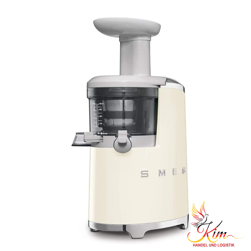 Máy ép chậm Smeg SJF01CREU màu kem nội địa Đức
