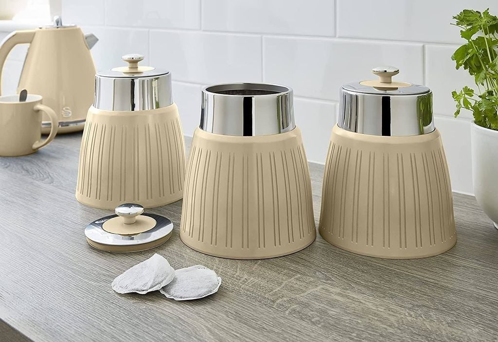 Sét hộp Swan Retro màu kem