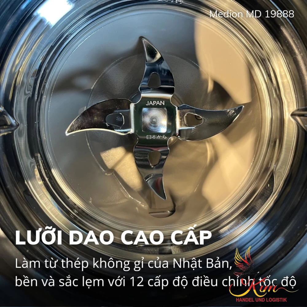 Máy làm sữa hạt Medion MD19888 nội địa Đức