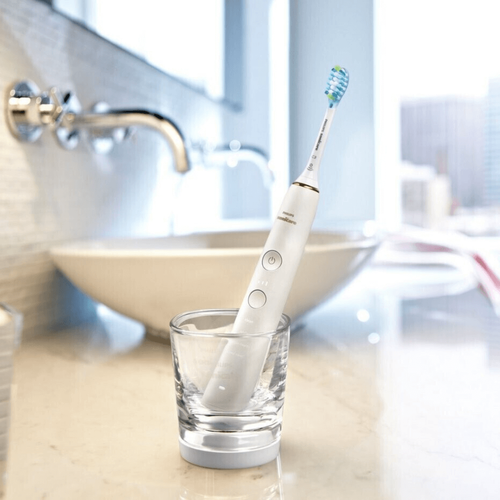 Set 2 bàn chải điện Philips Sonicare DiamondClean 9000 HX9914/57