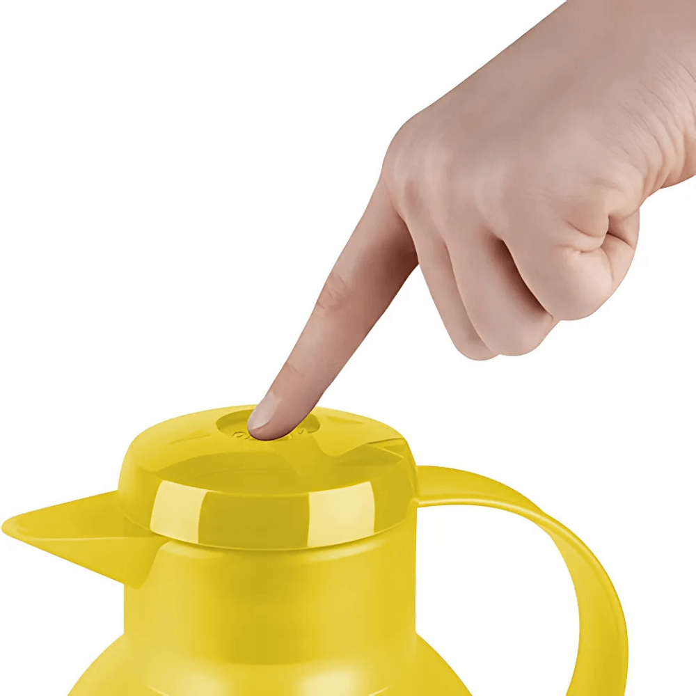Bình giữ nhiệt EMSA Samba Quick Press 1L màu vàng