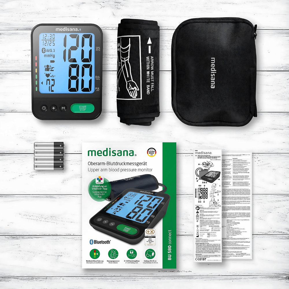 Máy đo huyết áp bắp tay Medisana BU580