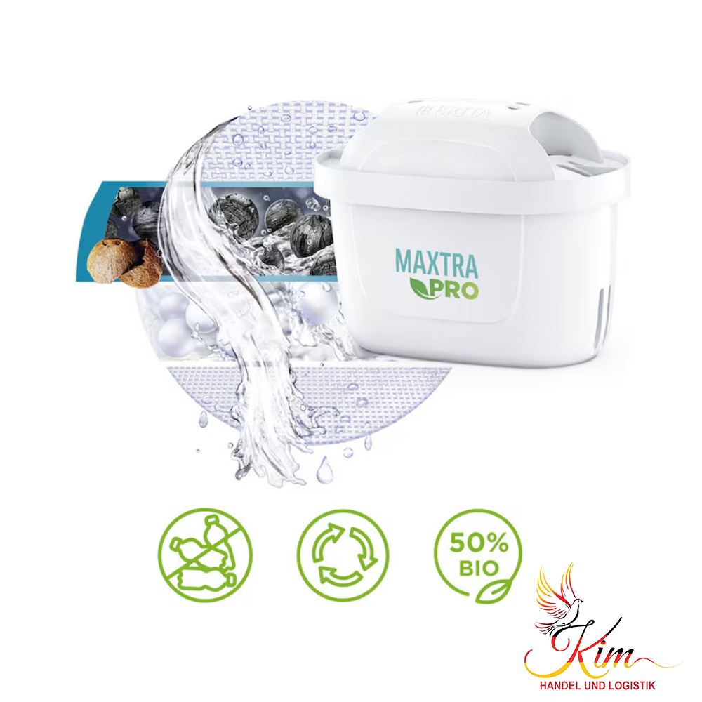 Bình lọc nước BRITA Aluna MX Pro white 2,4L kèm 3 lõi lọc