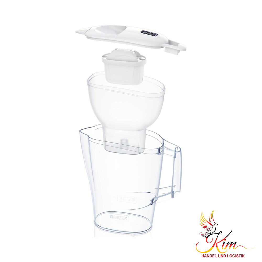 Bình lọc nước BRITA Aluna MX Pro white 2,4L kèm 3 lõi lọc